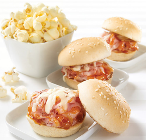 Olymel ham mini-burgers